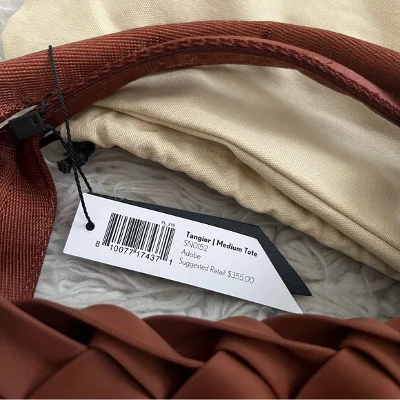 Naghedi Tangier Medium Tote - Adobe